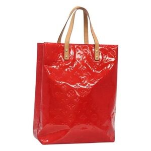 Louis Vuitton LV Tote Bag  ReadeMM Red Vernis 430064